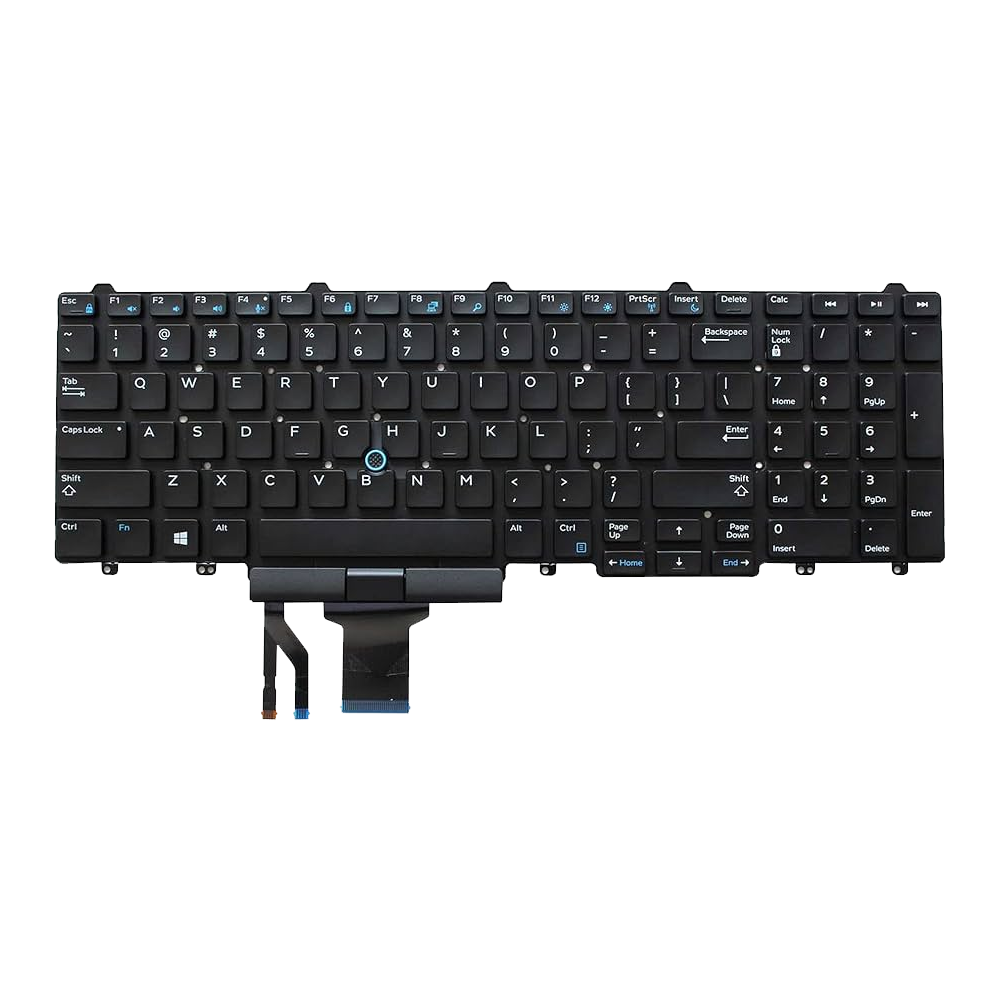 Keyboard Laptop Dell Latitude Full (E5550/E5570/E5580/5590/5591/Precision 3510/3520/7510/7520/7710/7720)