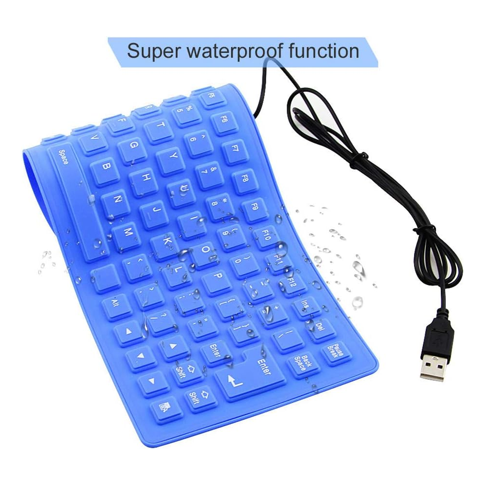 TP-Tech Wired Flexible Keyboard
