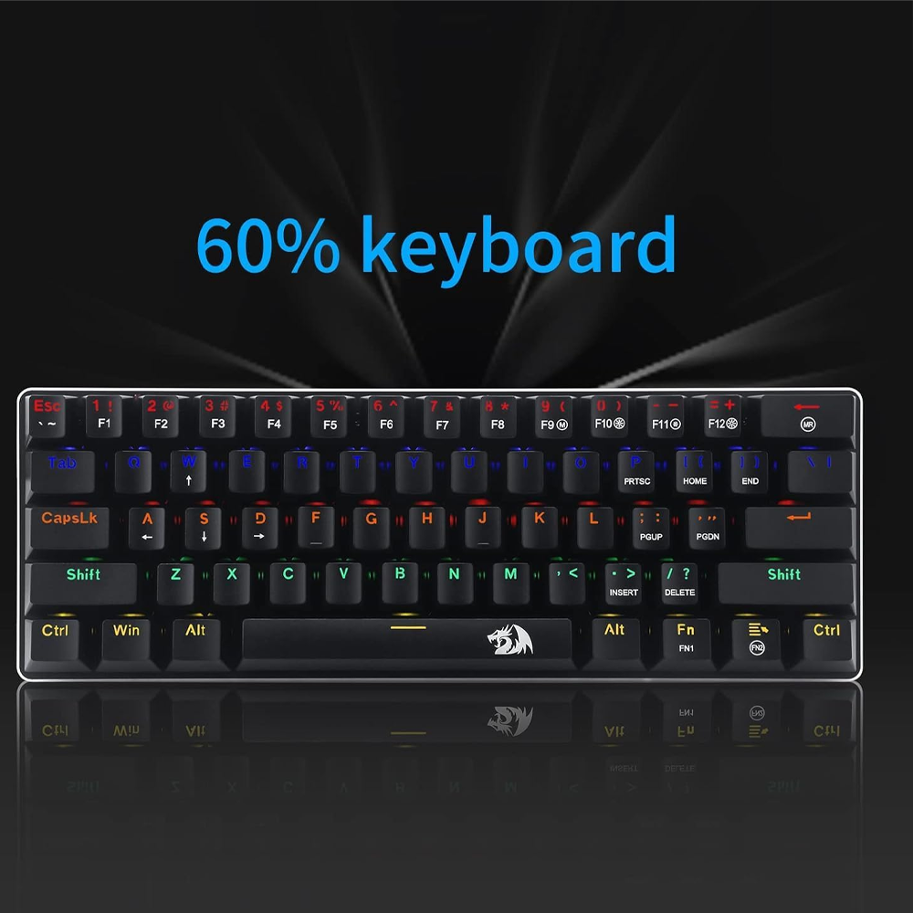 Redragon Jax K613-KB Blue Switch Wired Mechanical Gaming Keyboard