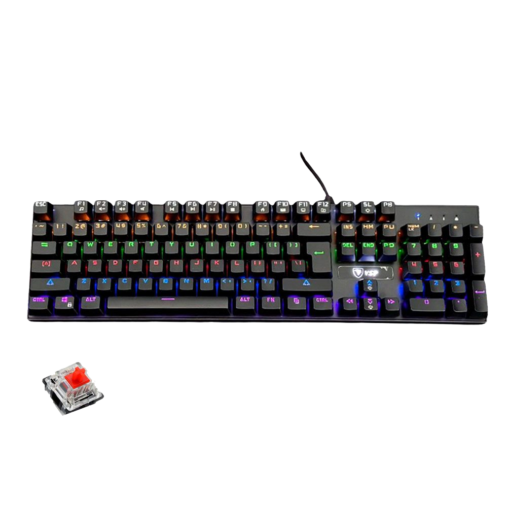 Keyboard USB Mechanical VSP (Red Switch) VM01-R