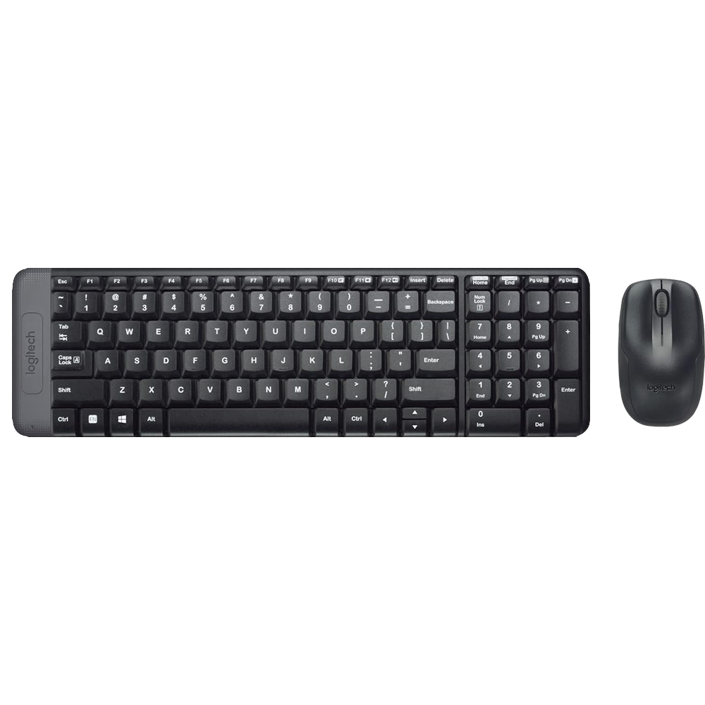 Keyboard + Mouse Wireless Logitech Mk220