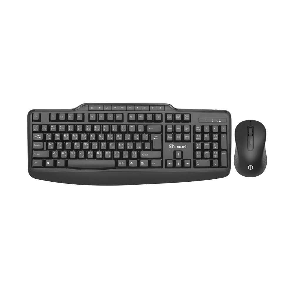 Keyboard + Mouse Wireless Standard KCW-6000