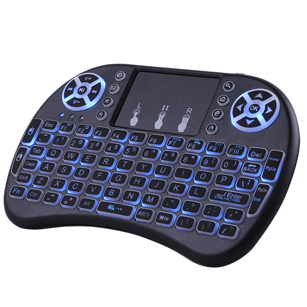 Utopia Rechargeable Bluetooth/Wireless Mini Keyboard With Touchpad Mini