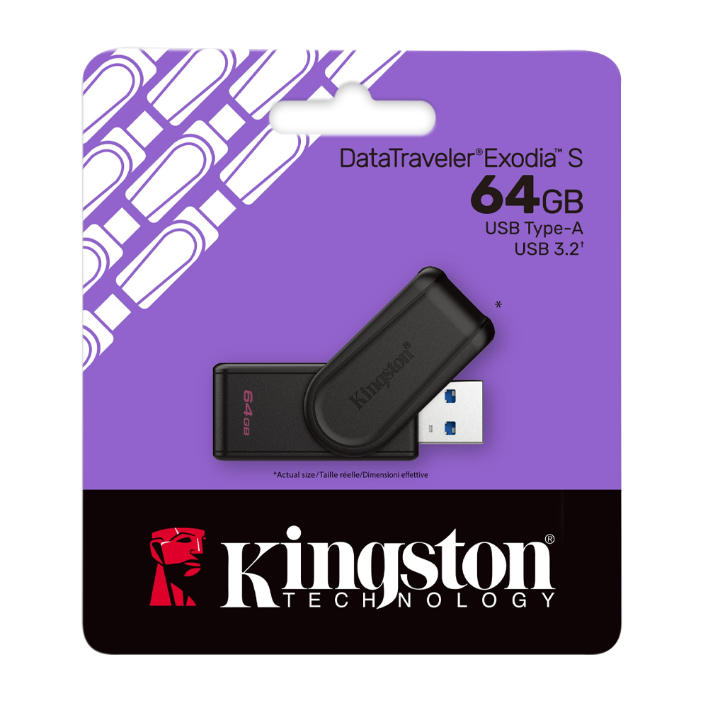 Kingston Exodia S DTXS 64G USB 3.2 Flash Memory