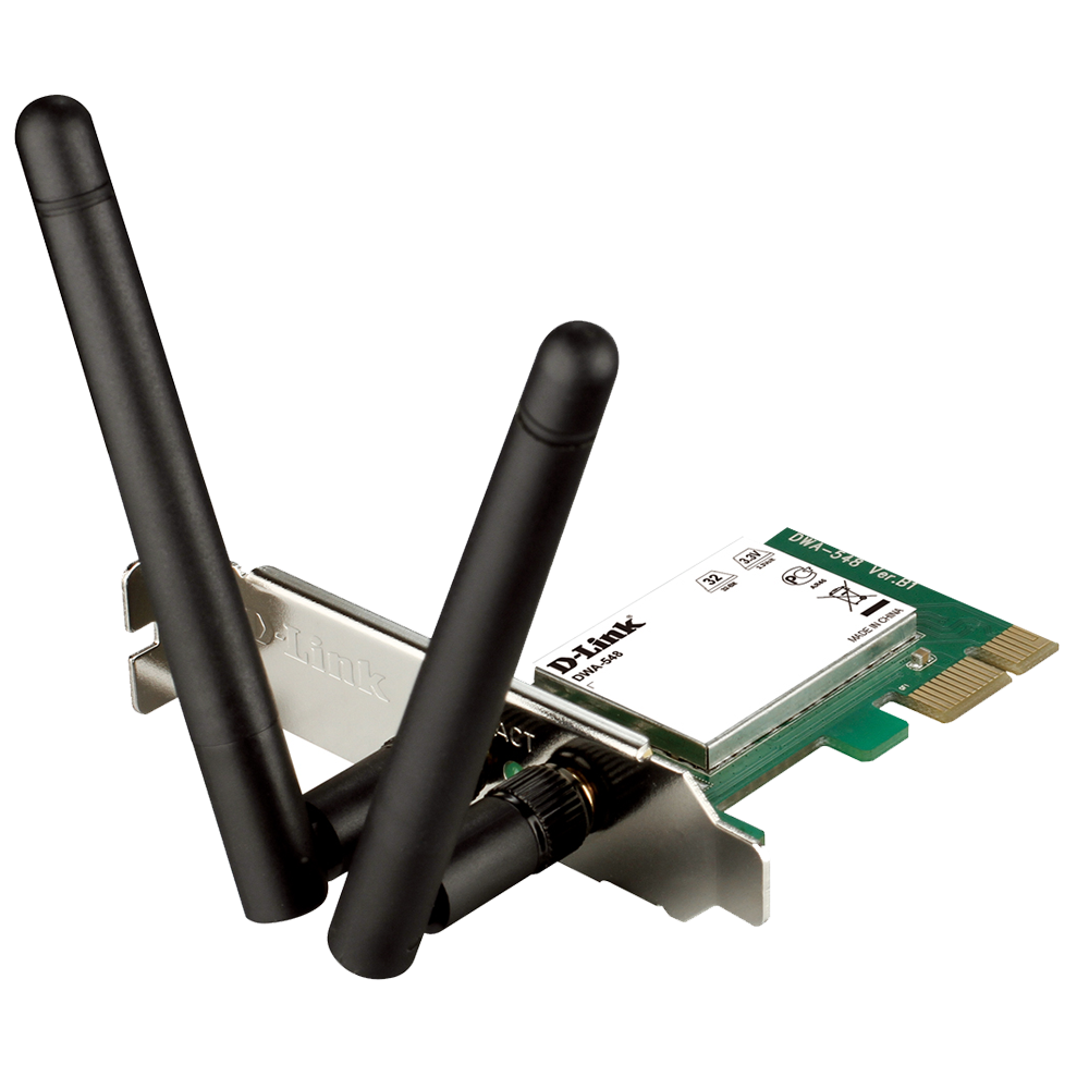 D-Link DWA-548 Wireless N300 PCI Express Desktop Adapter