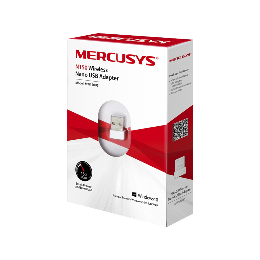 Mercusys MW150US N150 Wireless Nano USB Adapter