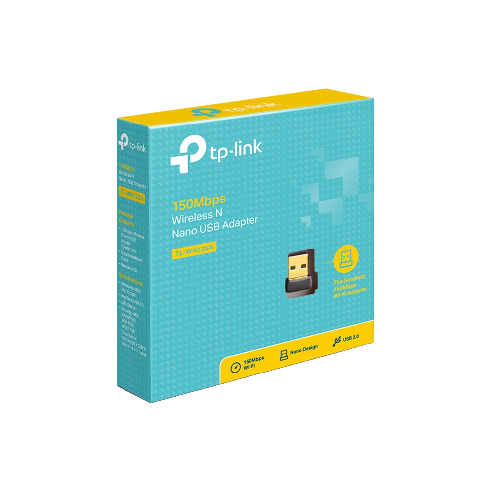 TP-Link TL-WN725N 150Mbps Wireless N Nano USB Adapter