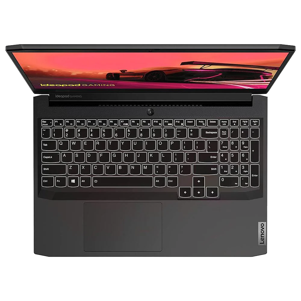 Laptop Lenovo Ideapad Gaming 3 15ACH6 (AMD Ryzen 7/5800H - 16G DDR4 - 512G M.2 NVMe - Nvidia RTX3050Ti 4G DDR6 - 15.6 Inch FHD IPS 120Hz) - Black