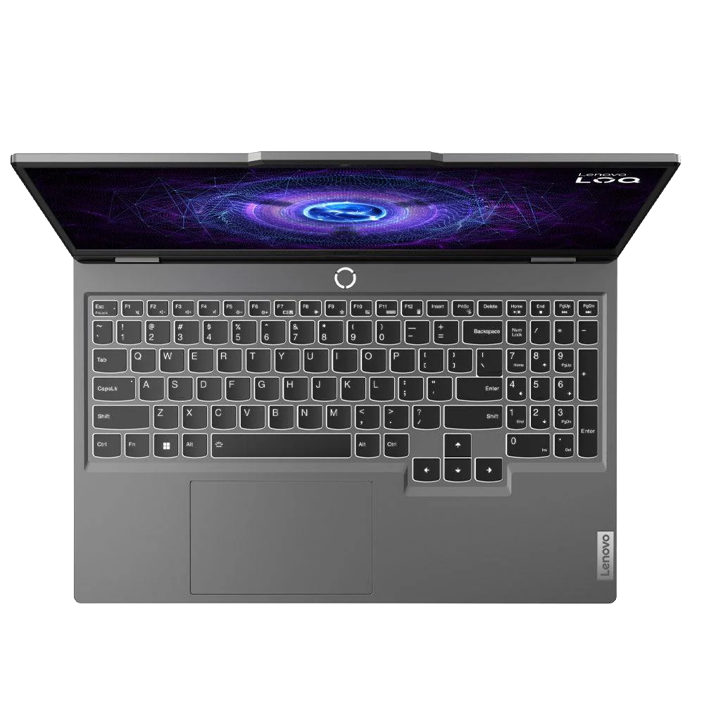 Lenovo LOQ 15IRX9 Laptop (Intel Core i7/13650HX - 16G DDR5 - 512G M.2 NVMe - Nvidia RTX4050 6G DDR6 - 15.6 Inch FHD IPS 144Hz) - Luna Grey