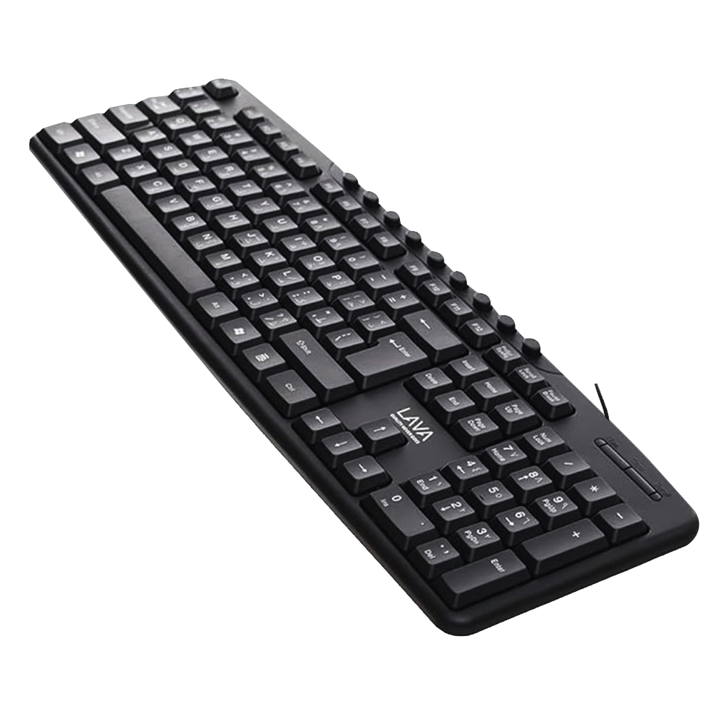 Lava ST-200 Wired Multimedia Keyboard