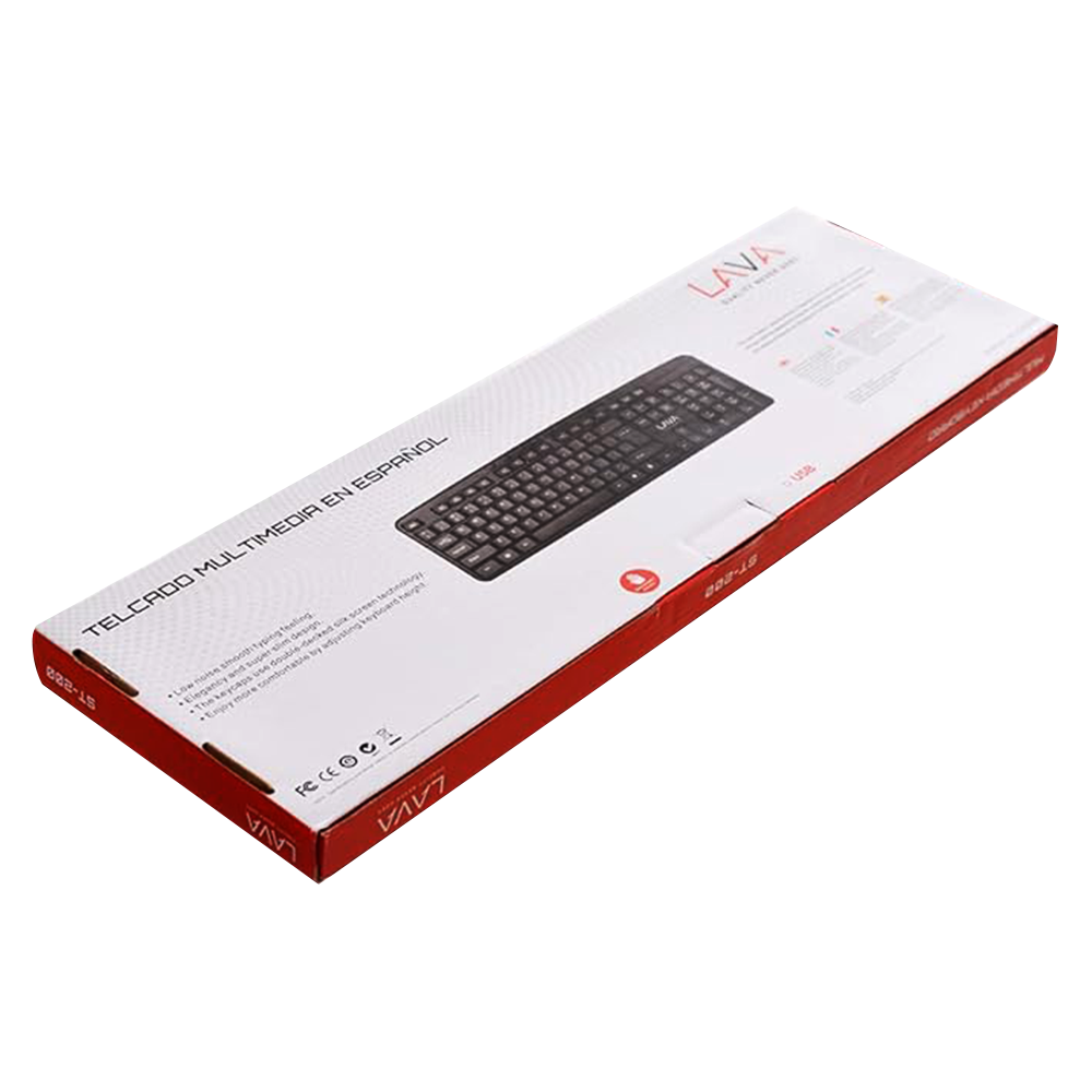Lava ST-200 Wired Multimedia Keyboard