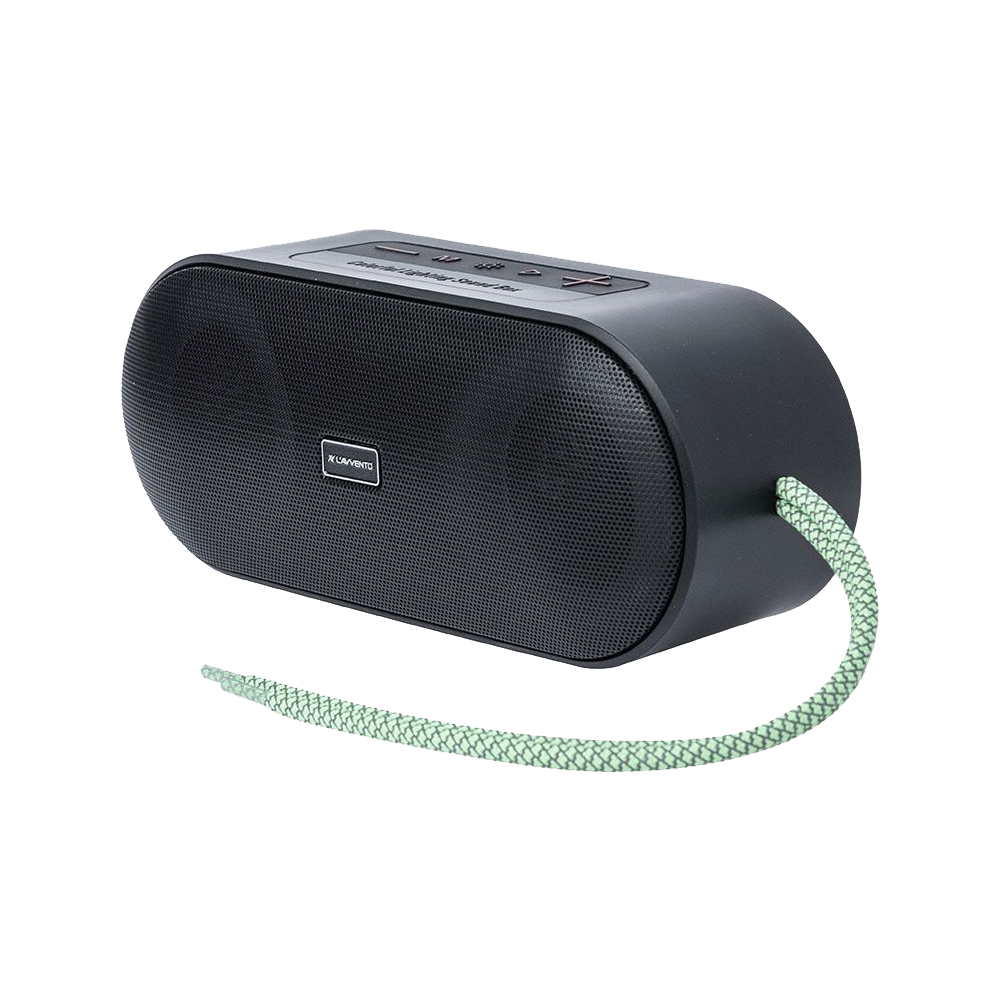 Lavvento SP315 RGB Waterproof Portable Bluetooth Speaker - Black