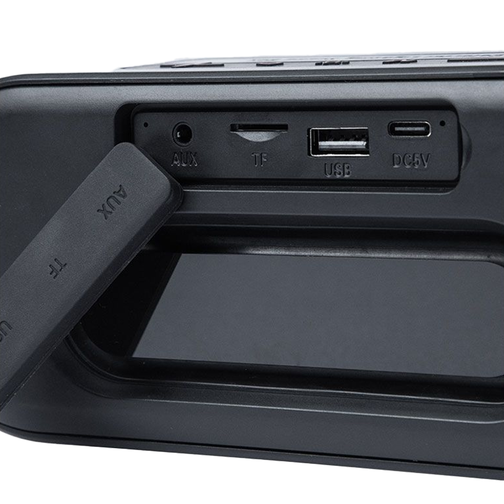 Lavvento SP315 RGB Waterproof Portable Bluetooth Speaker - Black