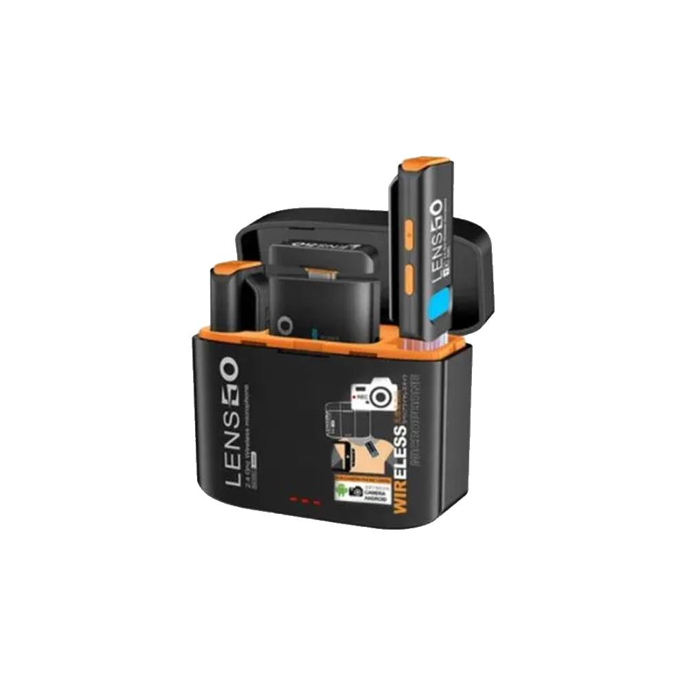 Lensgo 528C Lightning Wireless Lavalier Microphone