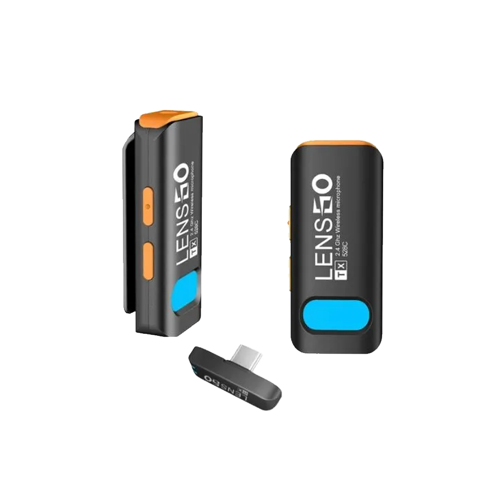 Lensgo 528C Lightning Wireless Lavalier Microphone