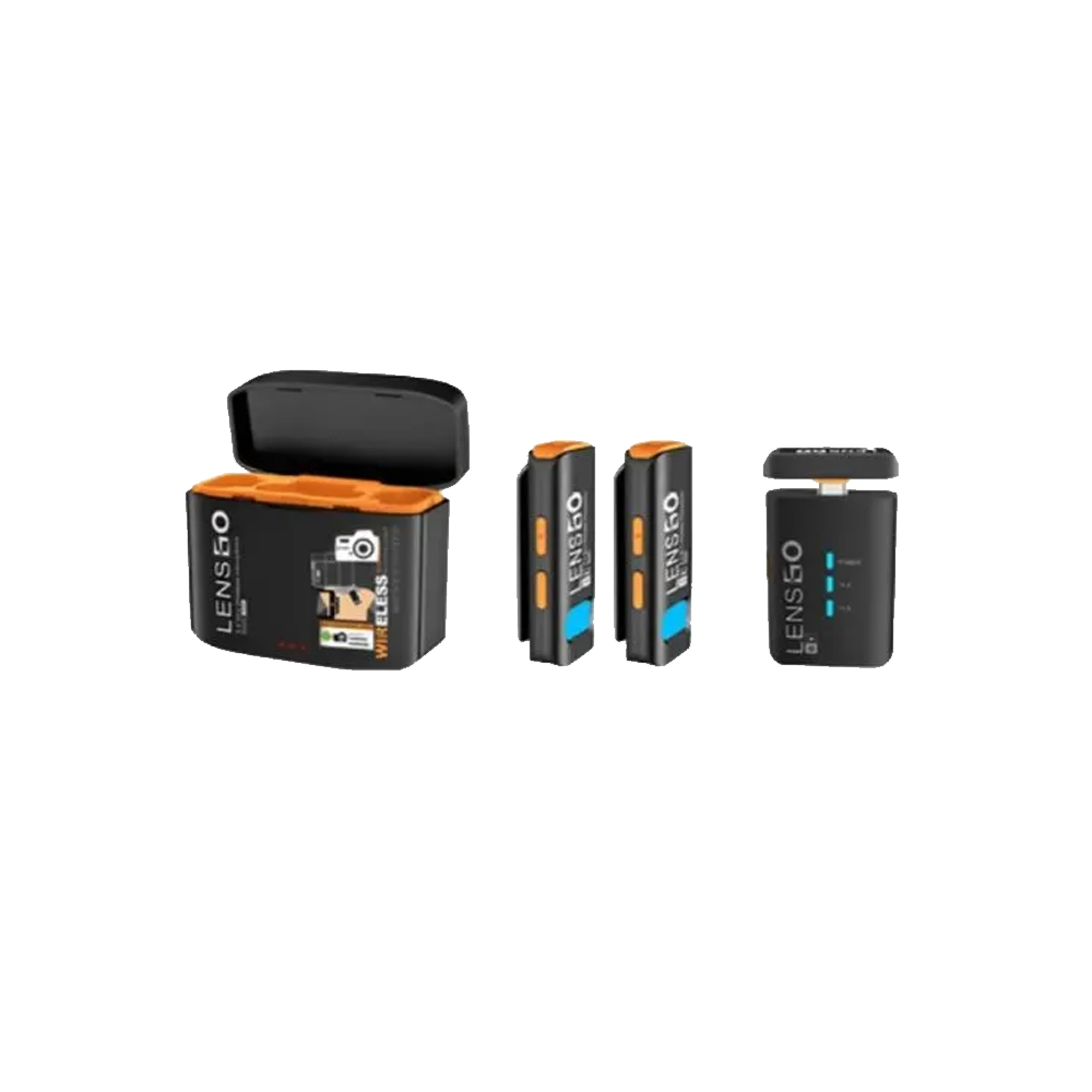 Lensgo 528C Lightning Wireless Lavalier Microphone