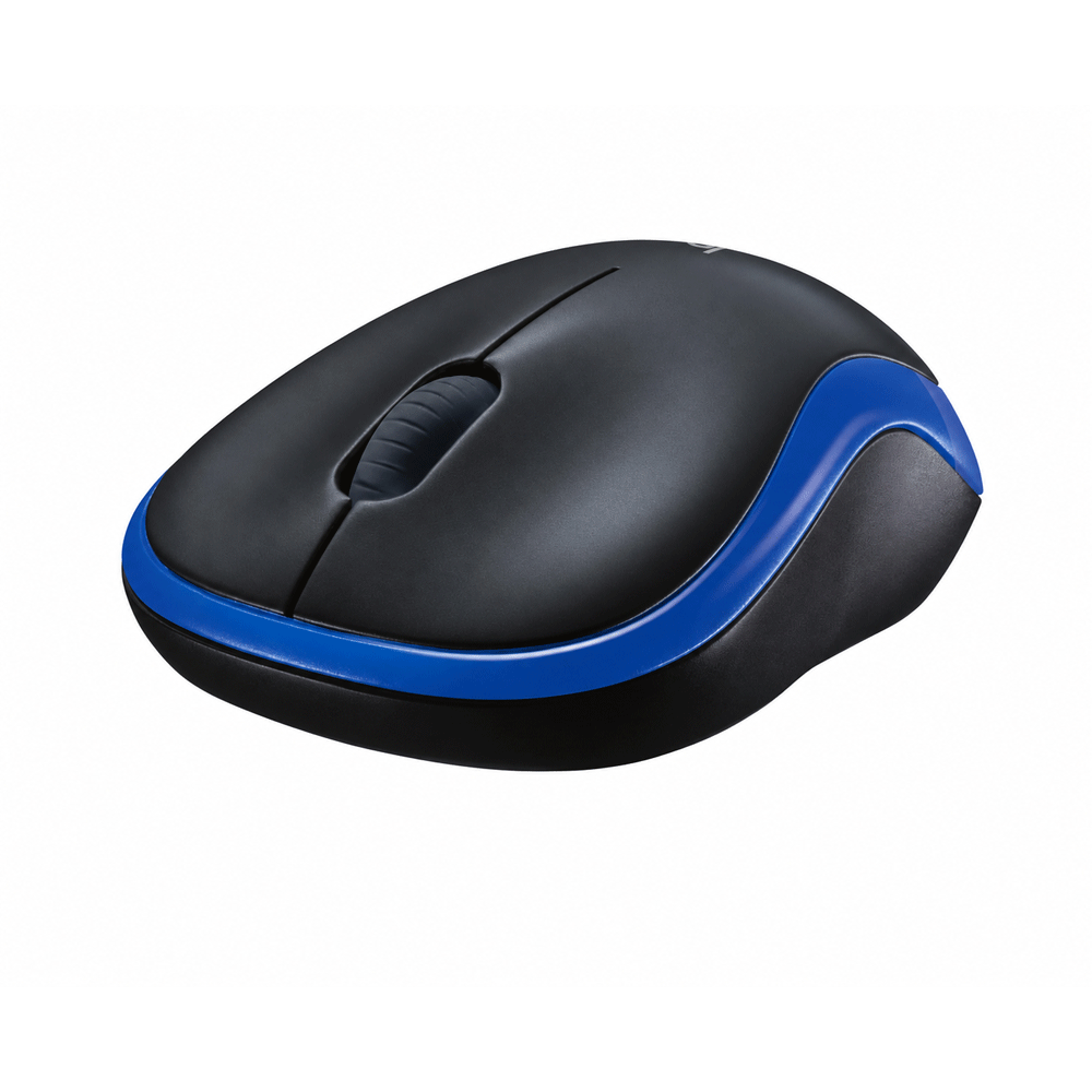 Logitech M185 Wireless Mouse - Blue
