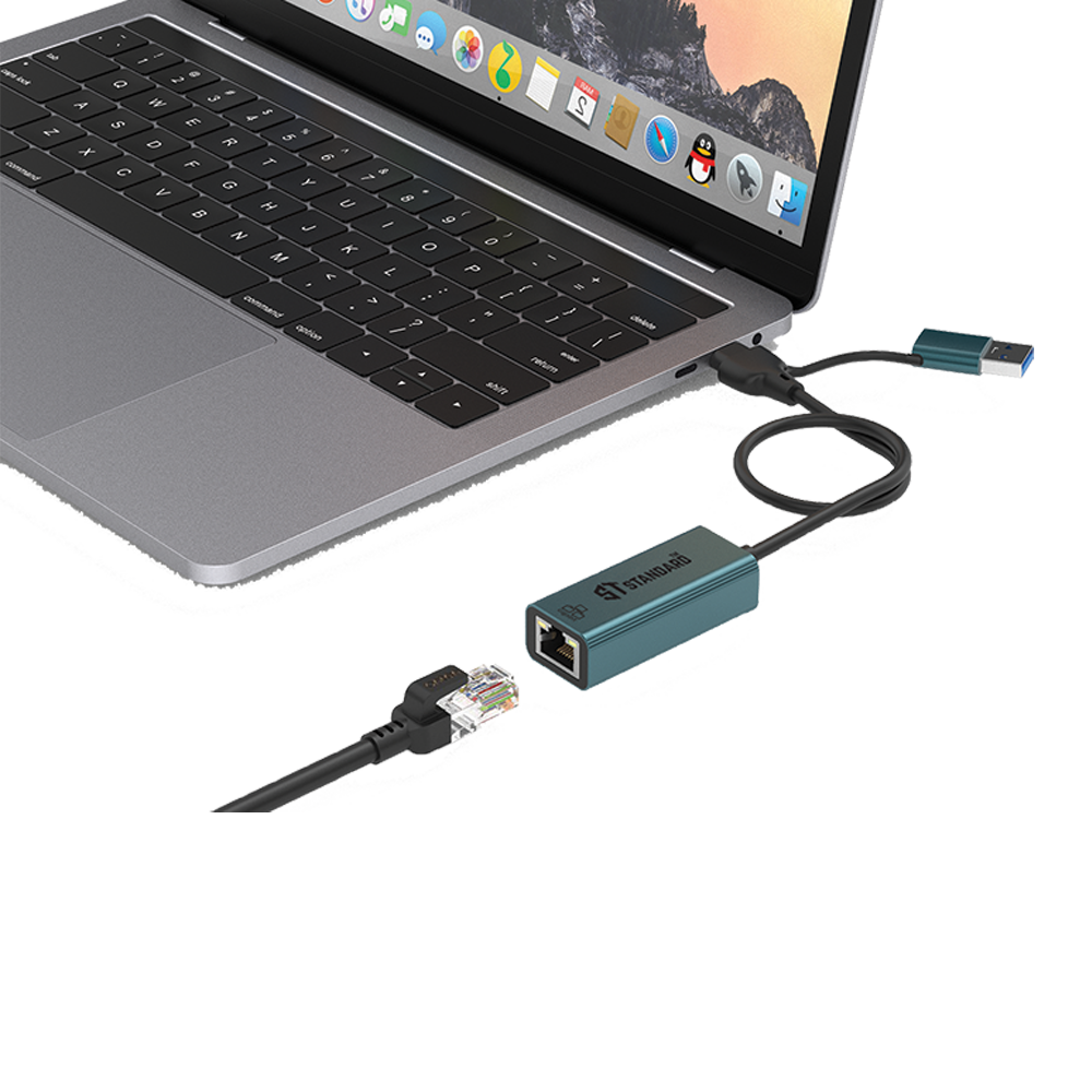 Lan Card Type-C & USB 3.0 Wired Standard ST-UE106+