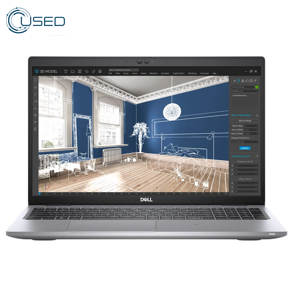 Laptop Used Dell Precision 3561 (I7/11850H - 16G DDR4 - 512G M.2 NVMe - Nvidia T600 4G DDR6 - Cam - 15.6 Inch)
