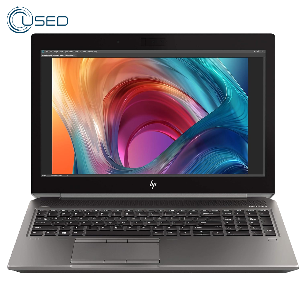Laptop Used Workstation HP ZBook 15 G6 (I7/9850H - 32G DDR4- 512G M.2 NVME - Quadro T1000 4G DDR5 - Cam - 15.6 Inch)