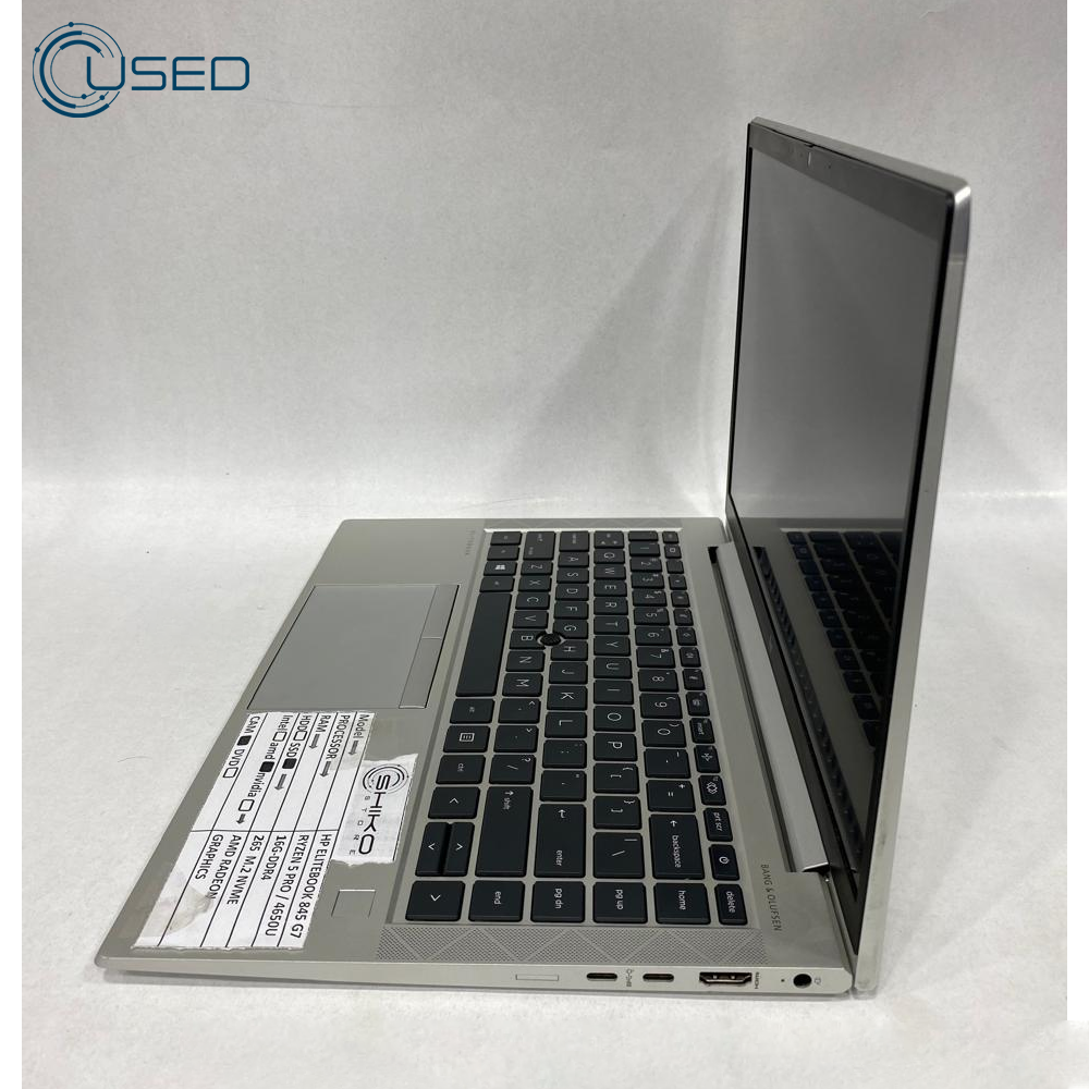 Laptop Used HP Elitebook 845 G7 (Ryzen 5 Pro/4650U - 16G DDR4 - 256G M.2 NVMe - AMD Radeon Graphics - Cam - 14.0 Inch)