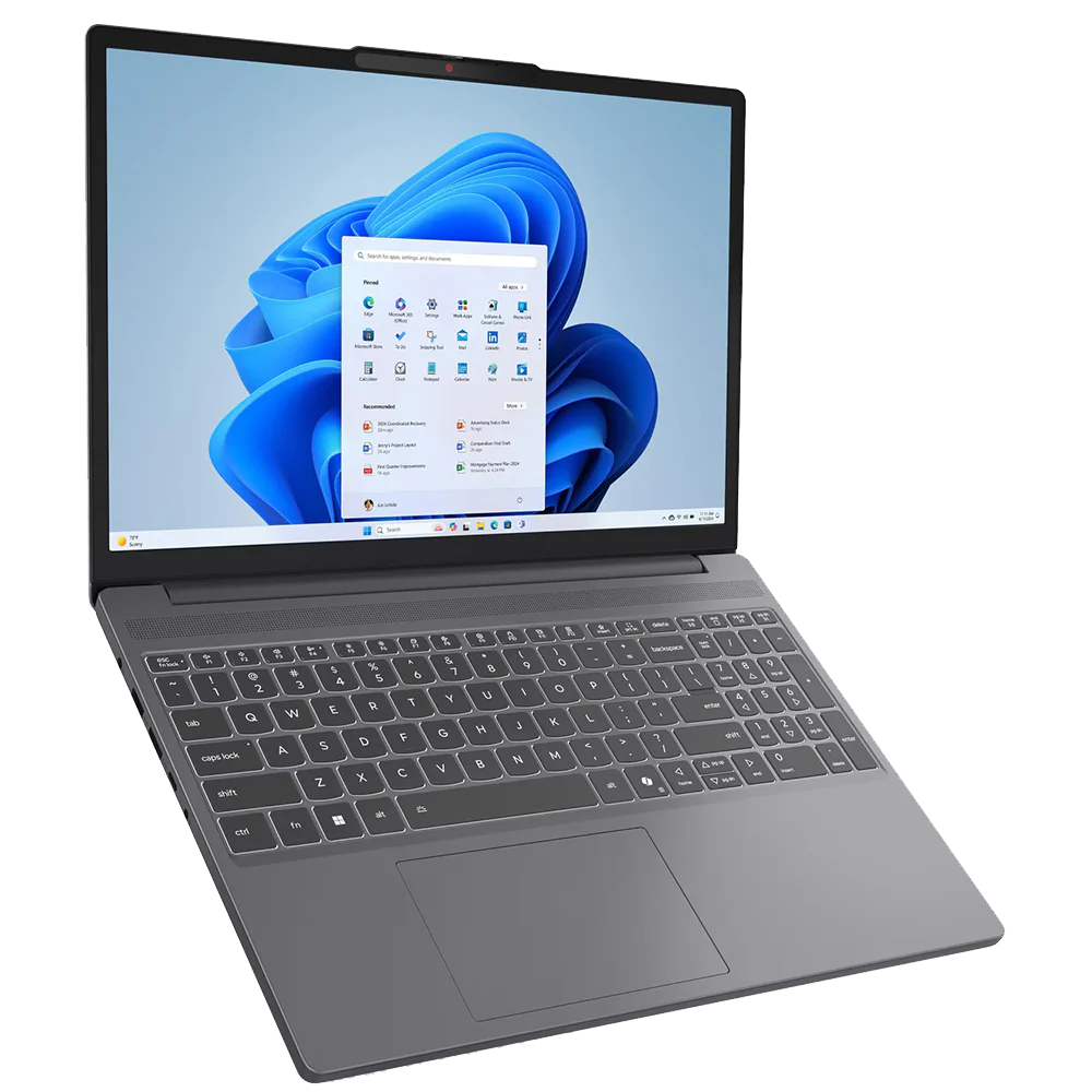Lenovo IdeaPad Slim 3 15IRH10 Laptop (Intel Core i7/13620H - 8GB DDR5 - 512GB M.2 NVMe - Intel UHD Graphics - 15.3 inch WUXGA IPS 60Hz - Topload T210 Bag) - Luna Grey
