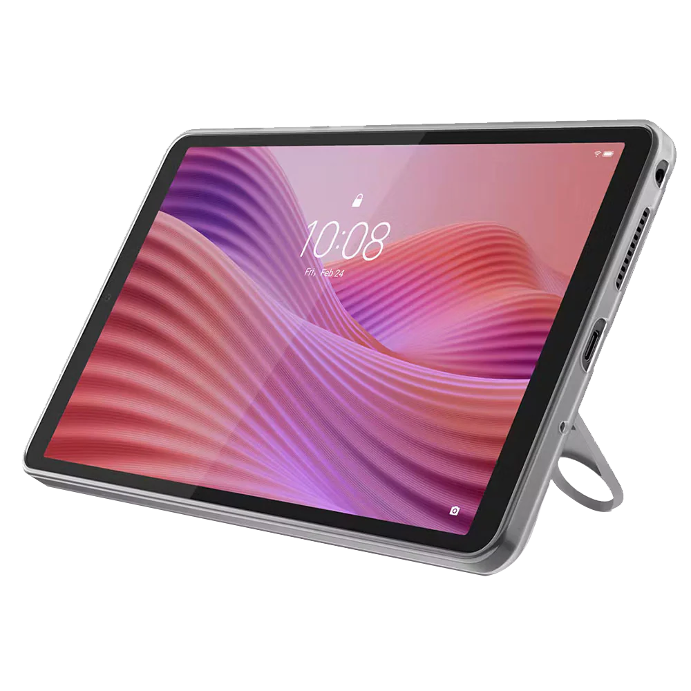 Lenovo Tab One (8.7 Inch - 4GB RAM - 128GB ROM - SIM) With Clear Case - Luna Grey