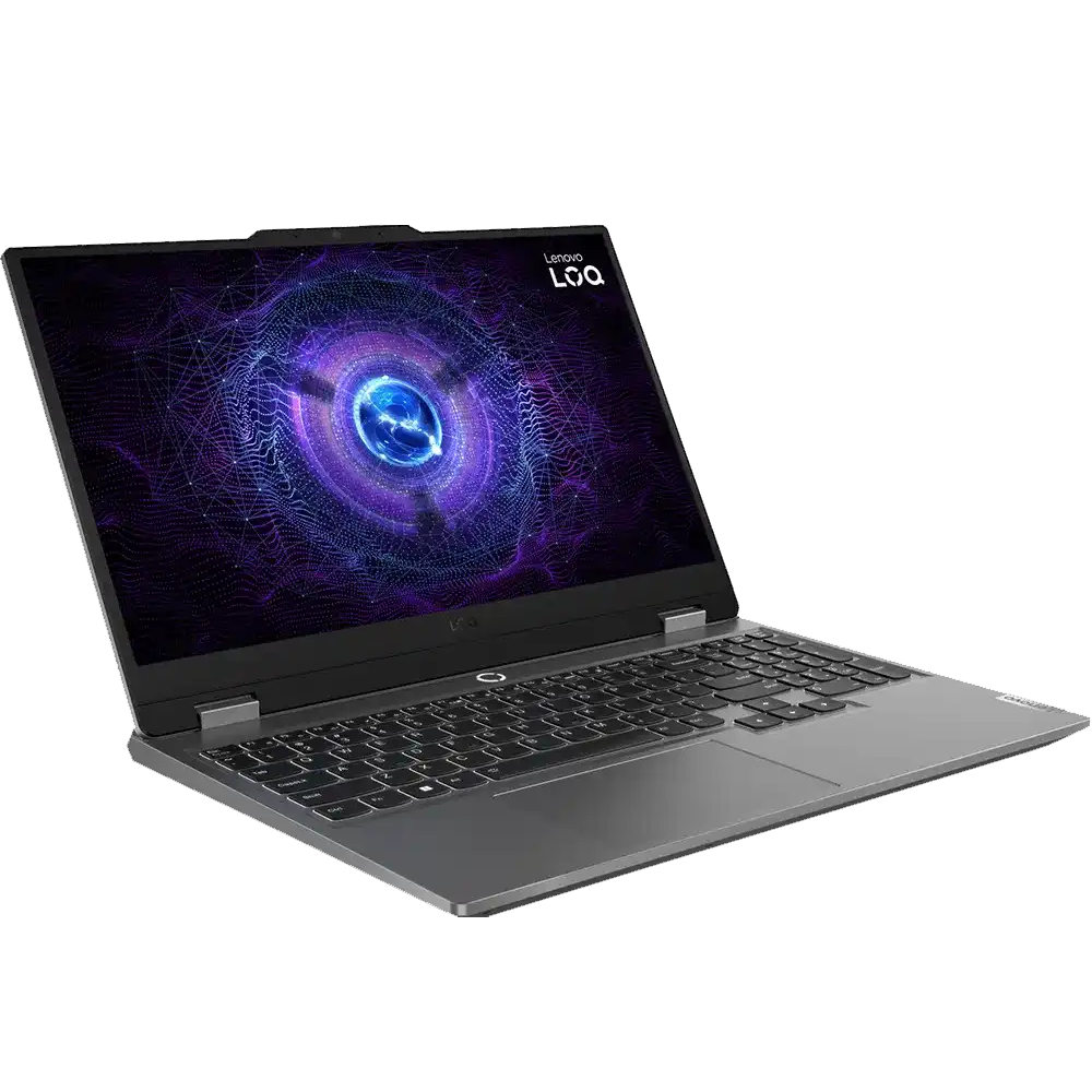 Lenovo LOQ 15IRX9 Laptop (Intel Core i5/13450HX - 16G DDR5 - 512GB M.2 NVMe - Nvidia RTX 3050 6GB DDR6 - 15.6 Inch FHD IPS 144Hz - LOQ M100 RGB Mouse) - Luna Grey