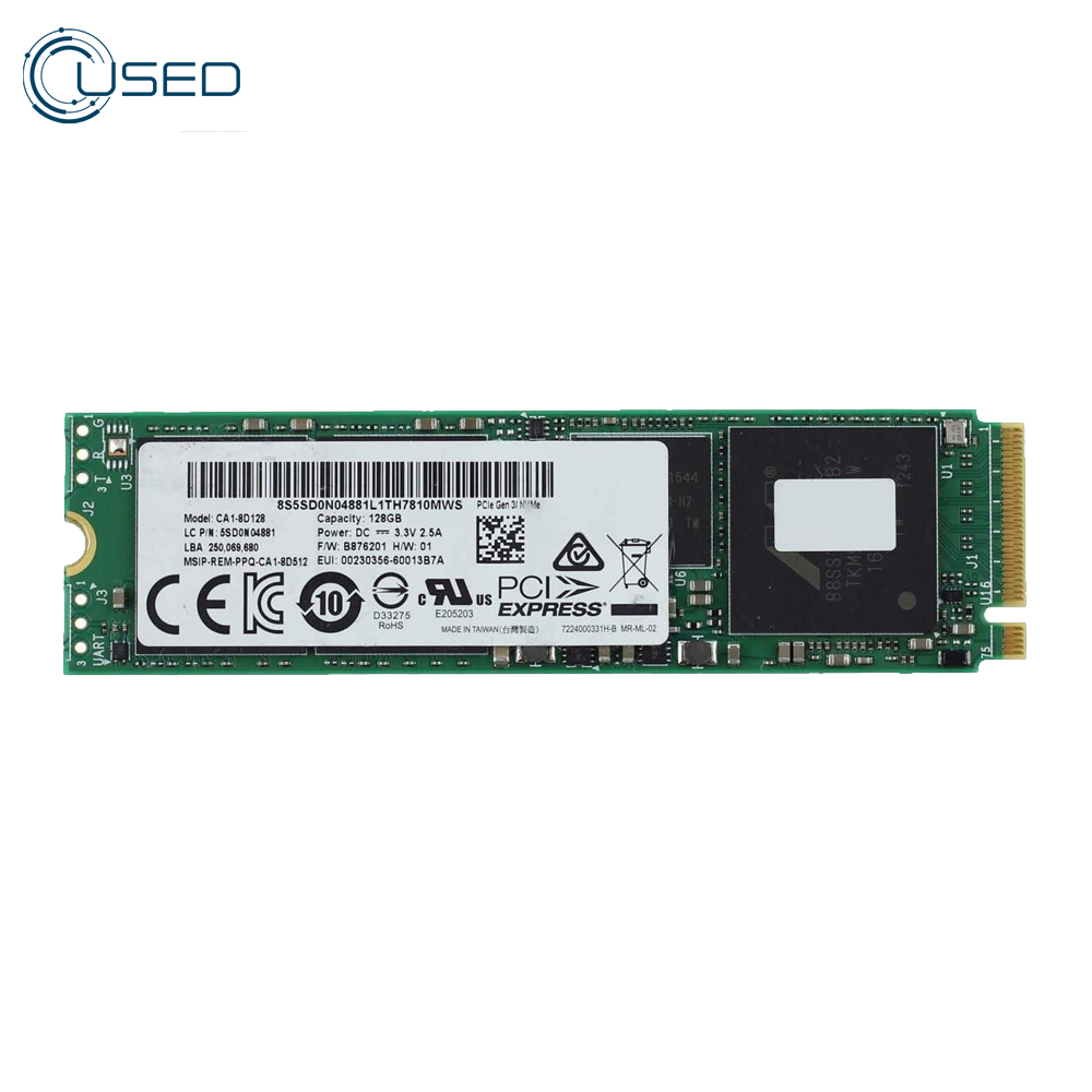 Lite-On 128GB M.2 NVMe SSD 2280 (Original Used)