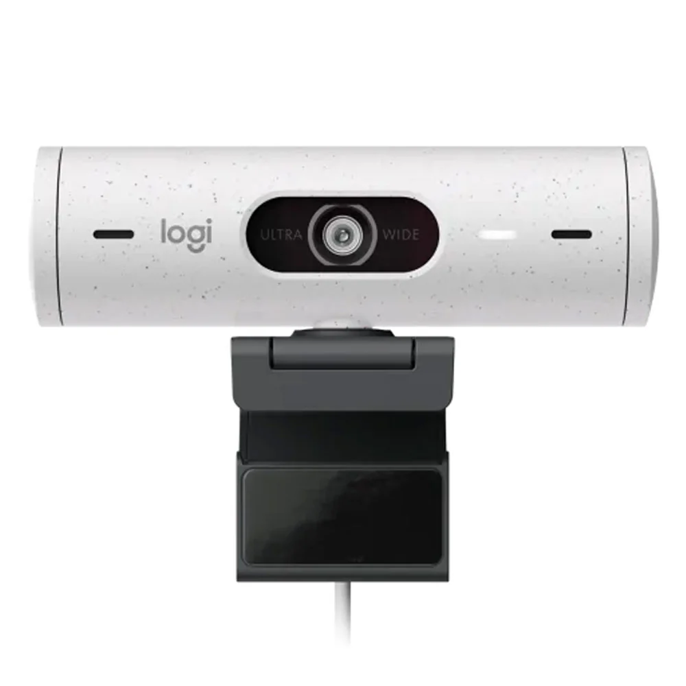 Logitech Brio 500 FHD 1080P Webcam - White
