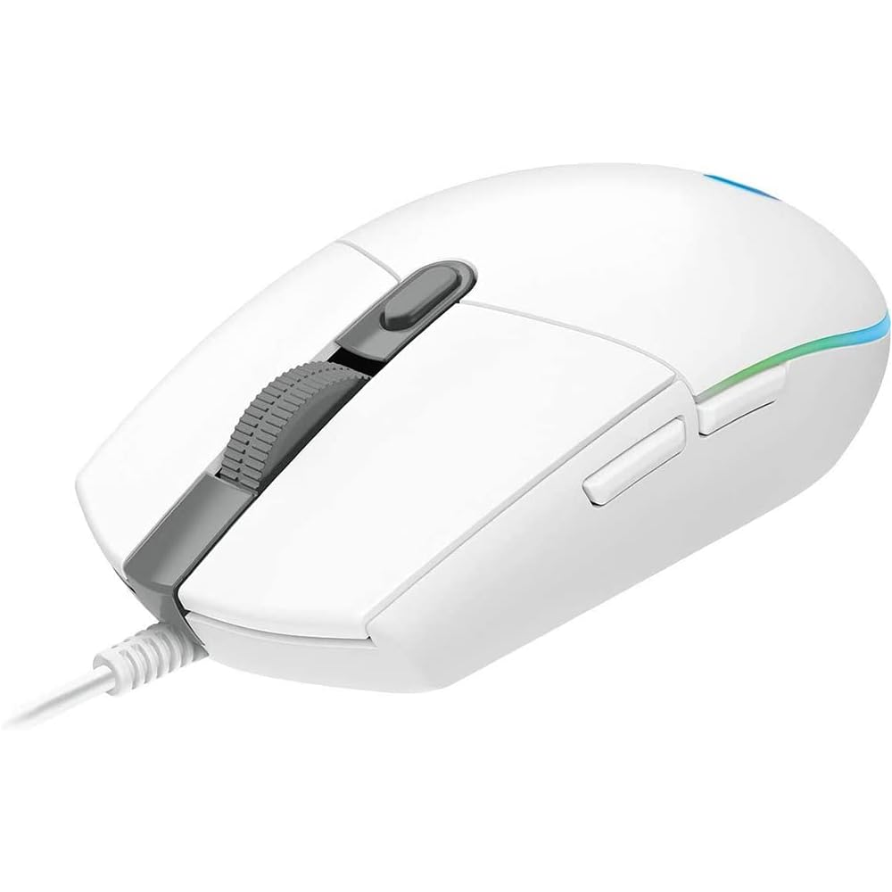 Logitech G102 Wired Lightsync RGB Gaming Mouse 8000DPI - White