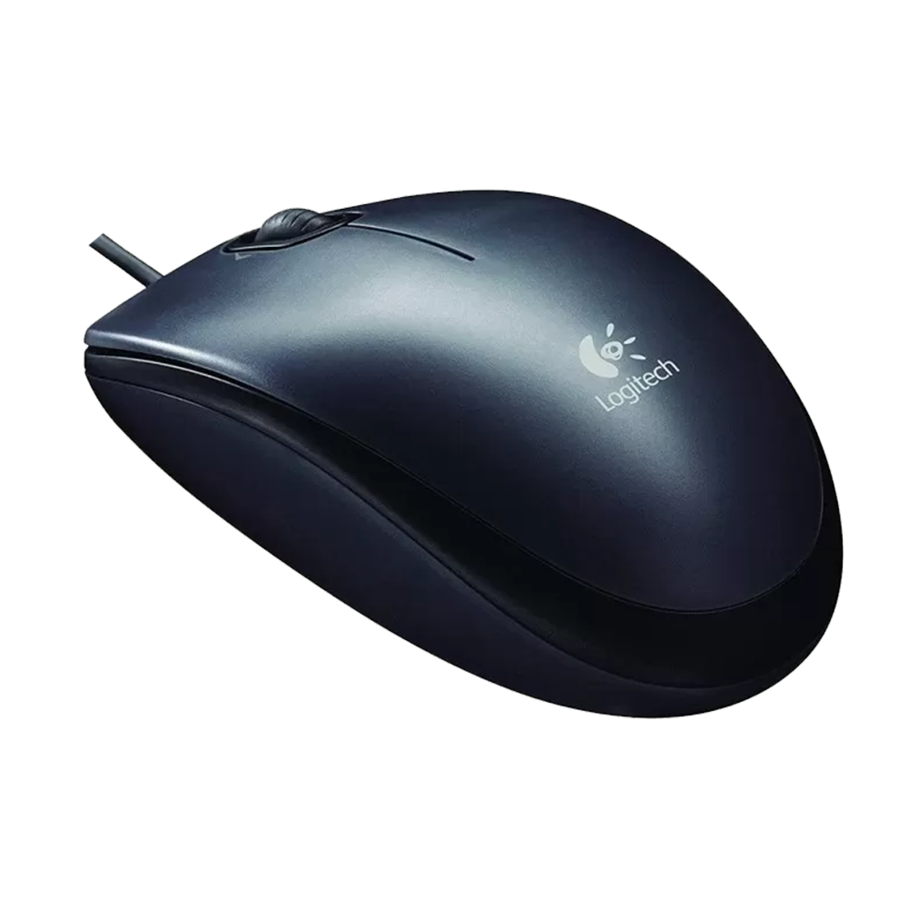 Logitech M90 Wired Mouse - Gray