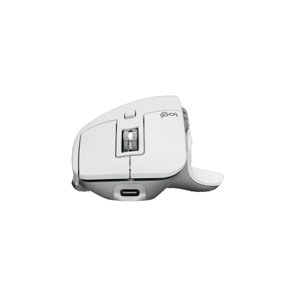 Logitech MX Master 3S Bluetooth/Wireless Mouse - Pale Gray