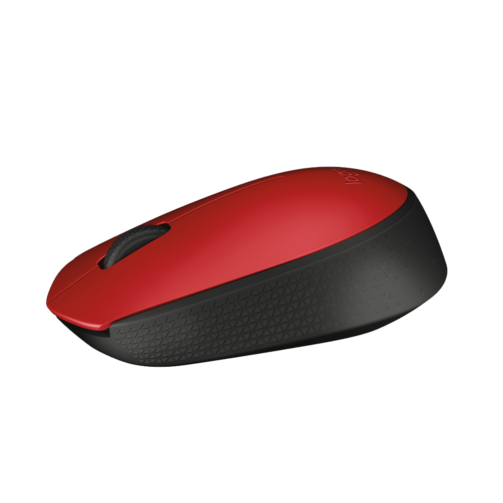 Logitech M171 Wireless Mouse - Red