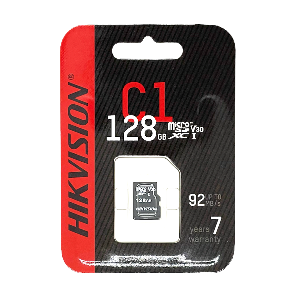 Hikvision C1 128GB Class 10 microSD Memory Card