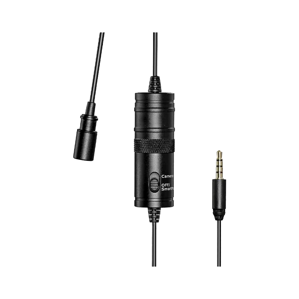 Mic Wired 3.5Mm Buckle Boya By-M1 (Original)