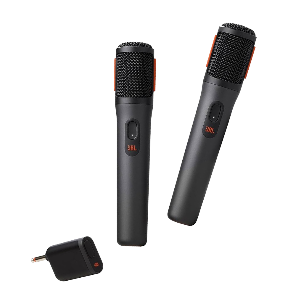 JBL PartyBox UHF Wireless Micrphone (2 Pack) - Black