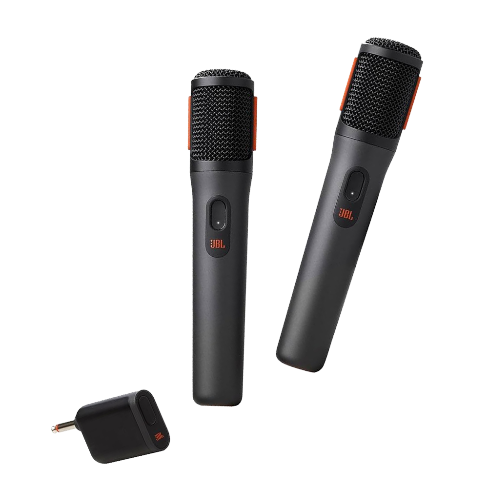 JBL PartyBox Wireless Micrphone (2 Pack) - Black