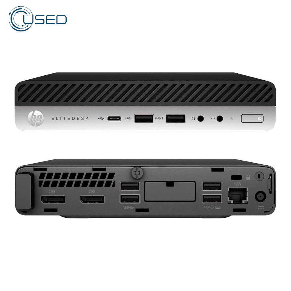PC Used Desktop Mini HP EliteDesk 705 G4 (Ryzen 5 Pro /2400G - 8G DDR4 - 256G M.2 NVMe - AMD Vega Graphics 11)