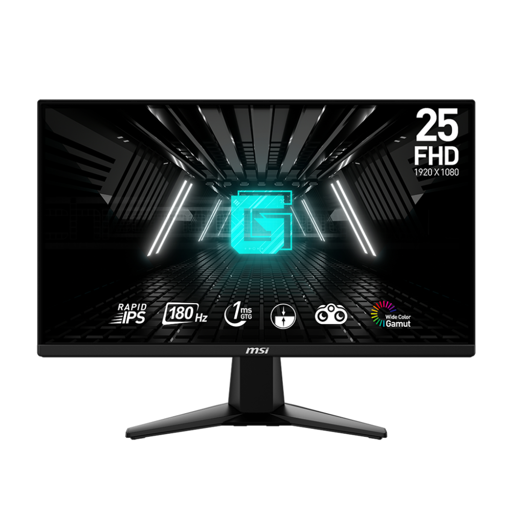 MSI Gaming G255F 25 Inch Monitor (Flat IPS - 180Hz) (2 HDMI - Display - Audio)