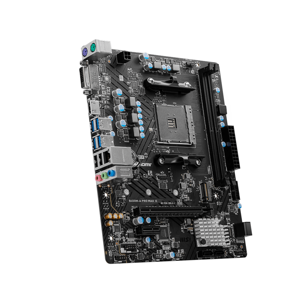 MSI B450M-A PRO Max II AMD Socket AM4 Motherboard
