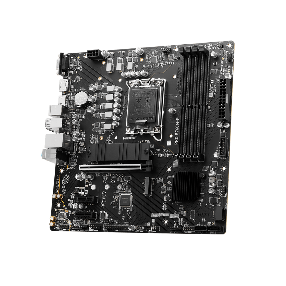 MSI PRO B760M-P DDR5 Intel LGA 1700 Motherboard