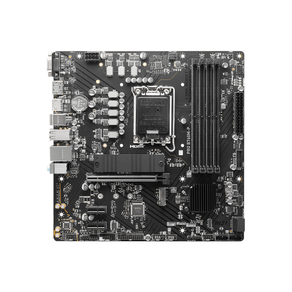 MSI PRO B760M-P DDR5 Intel LGA 1700 Motherboard