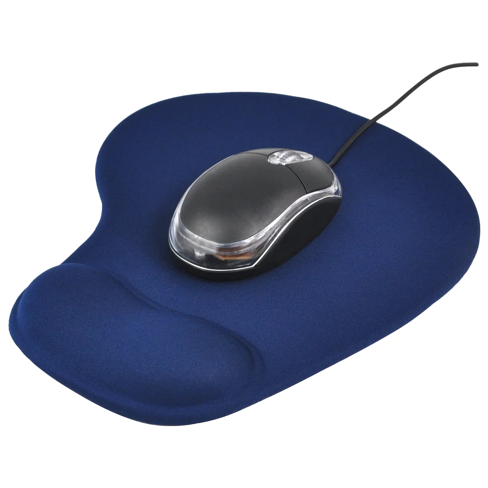 Mouse Pad with Gel Wrist Rest