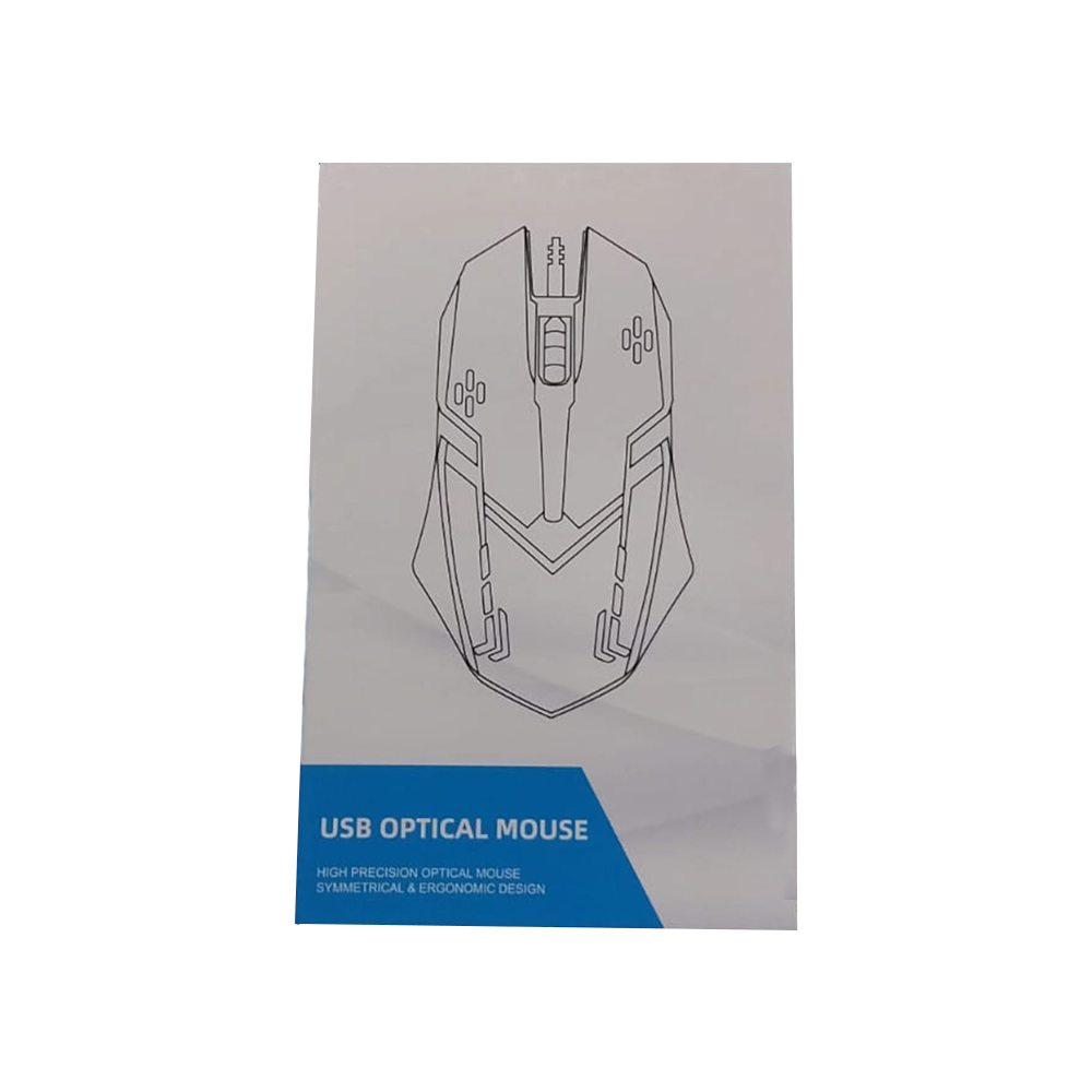 Light White Package Wired Gaming Mouse