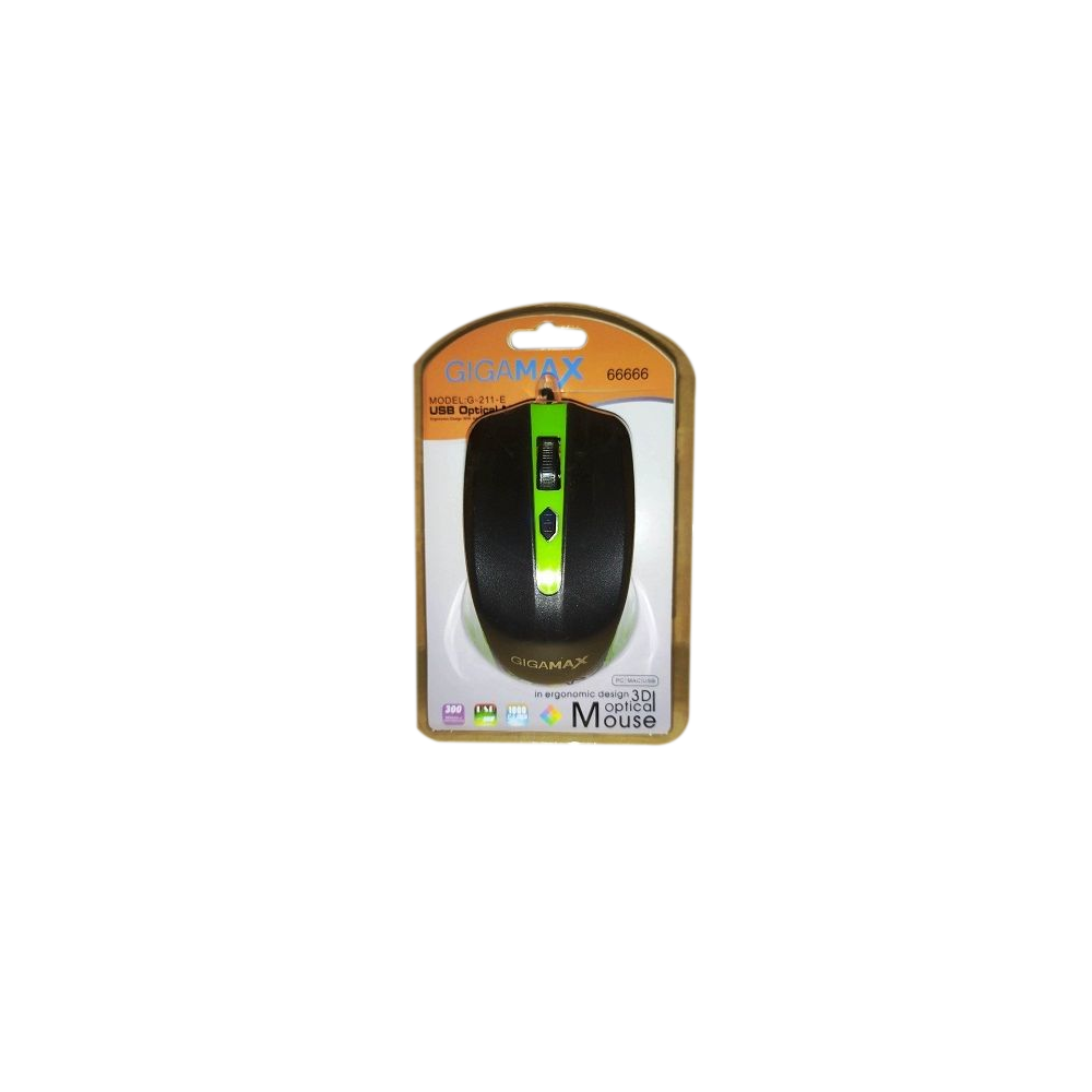 Mouse USB Gigamax G-211-E