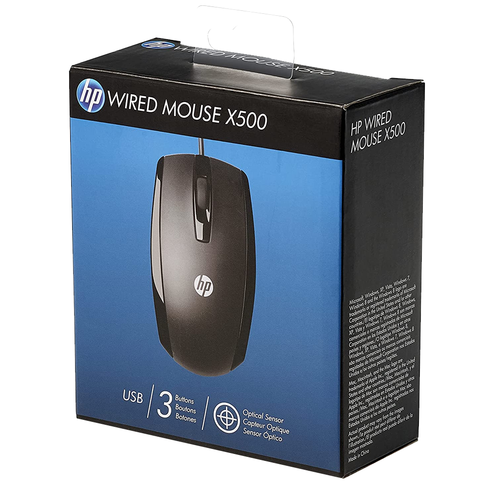 HP X500 Wired Mouse