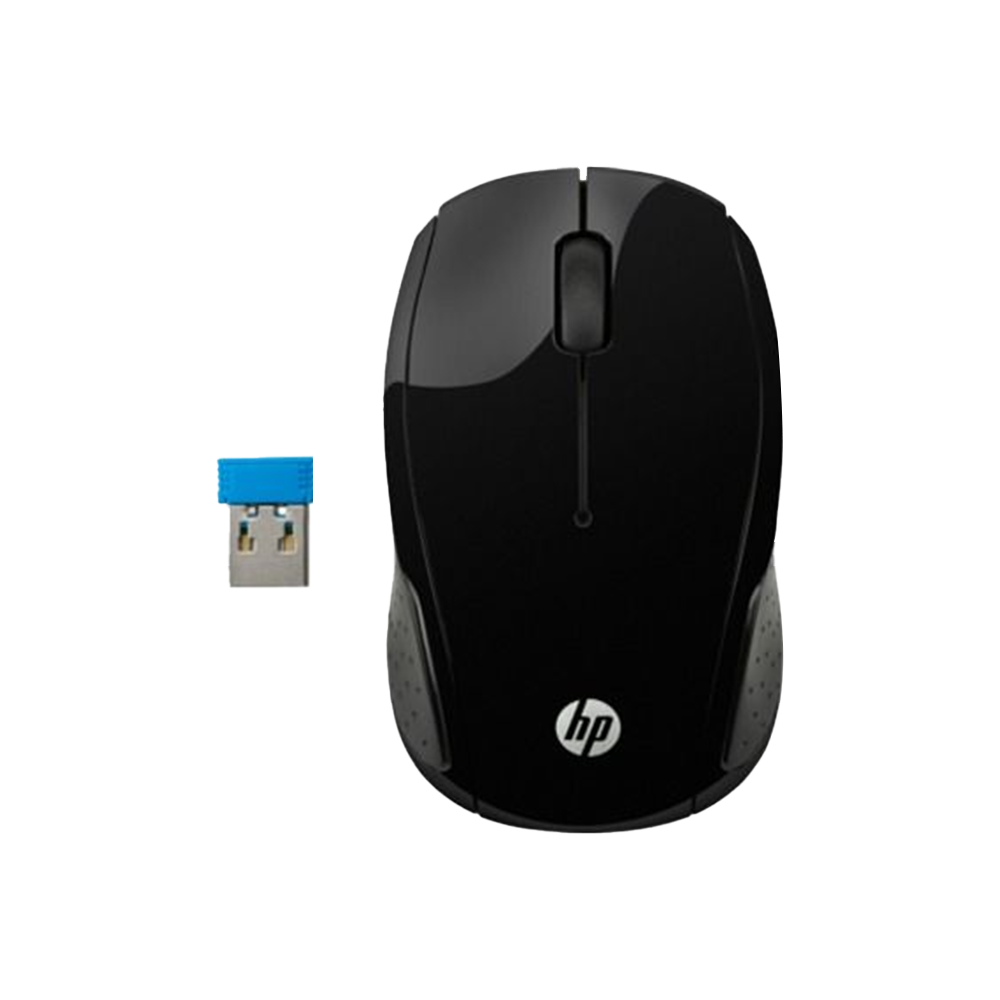 HP 200 Wireless Mouse - Black