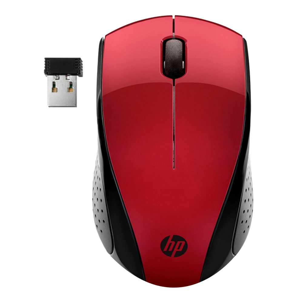 HP 220 Wireless Mouse - Red