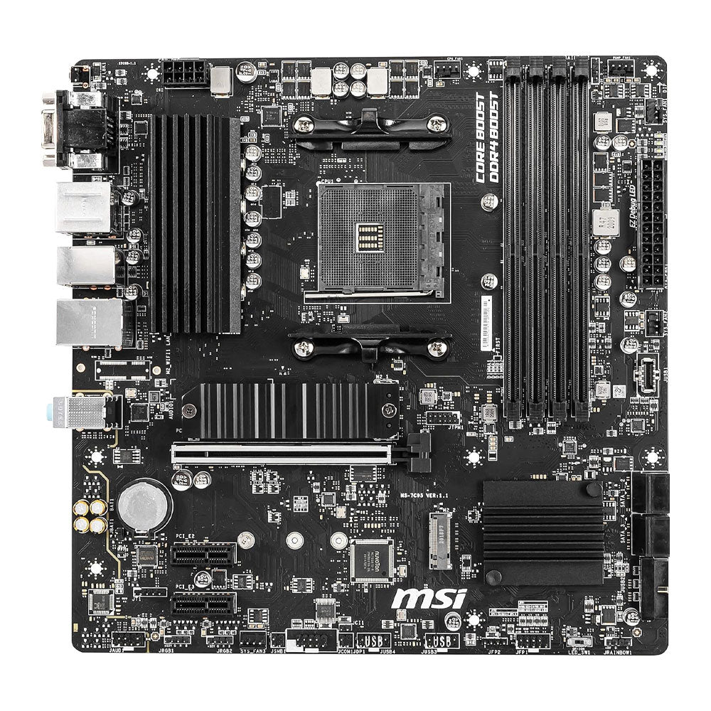 MSI B550M PRO-VDH AMD AM4 Motherboard